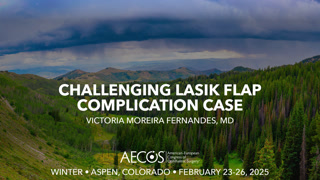 Challenging LASIK flap complication case